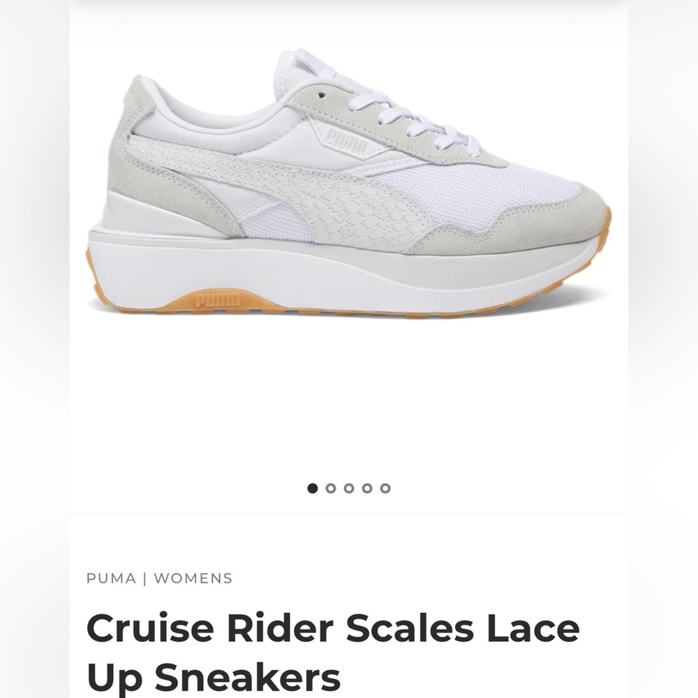 Puma Women's Cruise Rider Sneakers - White